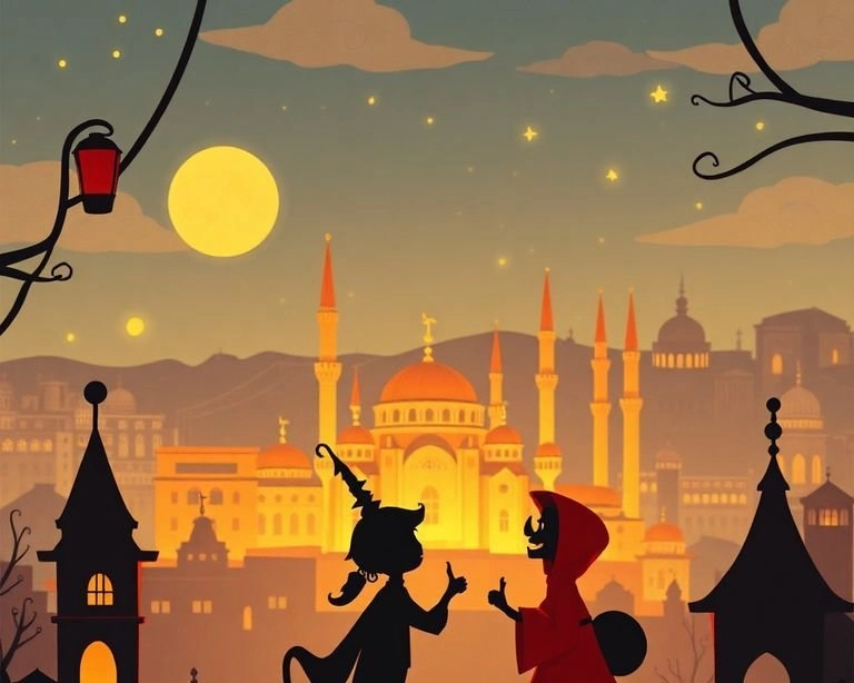 İstanbul'un Gölgesinde Karagöz ve Hacivat Masalı İstanbul'un Gölgesinde Karagöz ve Hacivat Masalı