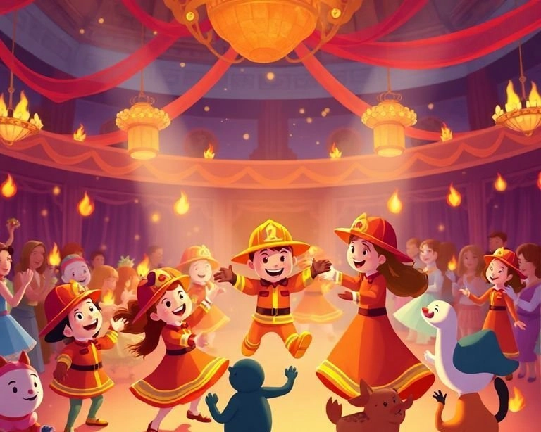 İtfaiye Balosu: Yangını Dansla Söndürmek Masalı