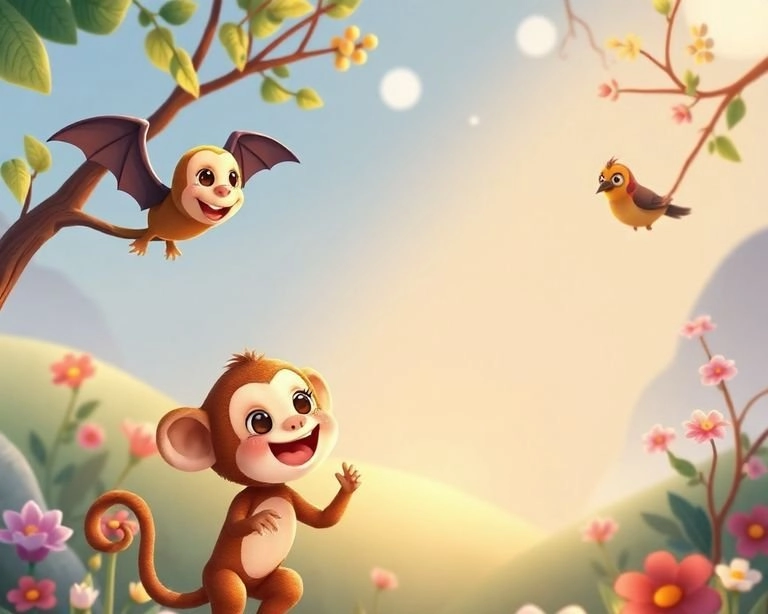 İyi Kalpli Maymun Masalı