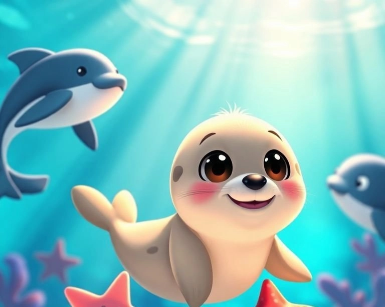 Kayıp Fok Yavrusu Masalı Kayıp Fok Yavrusu Masalı