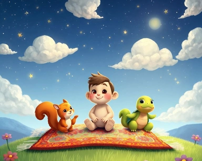 Kaz ve Uçan Halı Masalı Kaz ve Uçan Halı Masalı