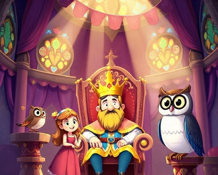 Kibirli Kralın Dersi Masalı Kibirli Kralın Dersi Masalı