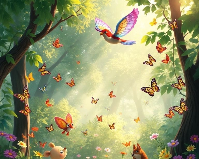 Kırlangıç'ın Büyülü Kanatları Masalı Kırlangıç'ın Büyülü Kanatları Masalı