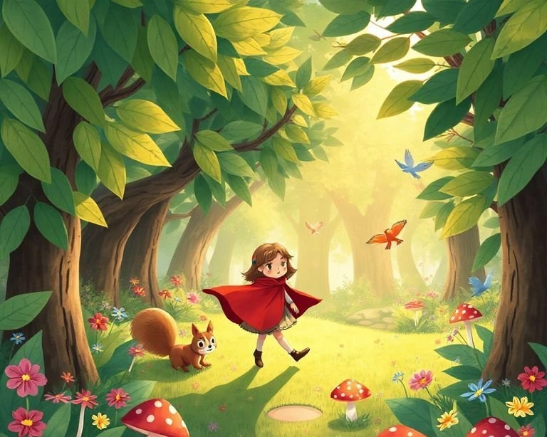 Kırmızı Başlıklı Kızın Günlüğü Masalı Kırmızı Başlıklı Kızın Günlüğü Masalı