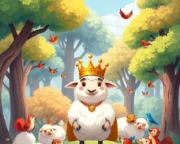 Koyun Kralı'nın Görevi Masalı Koyun Kral