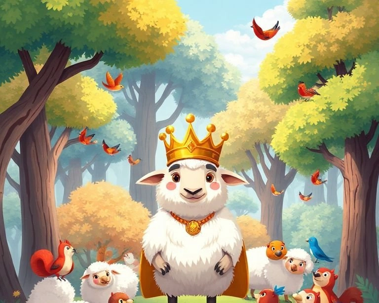 Koyun Kralı'nın Görevi Masalı