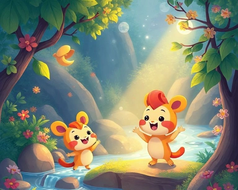 Küçük Kuğu'nun Büyülü Bahçesi Masalı