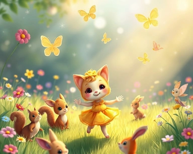 Masal Bahçesindeki Külkedisi Masalı