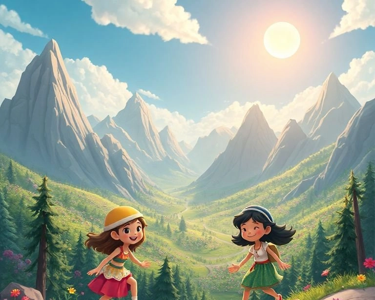Masal Dağlarında Kaykay Yarışı Masal Dağlarında Kaykay Yarışı