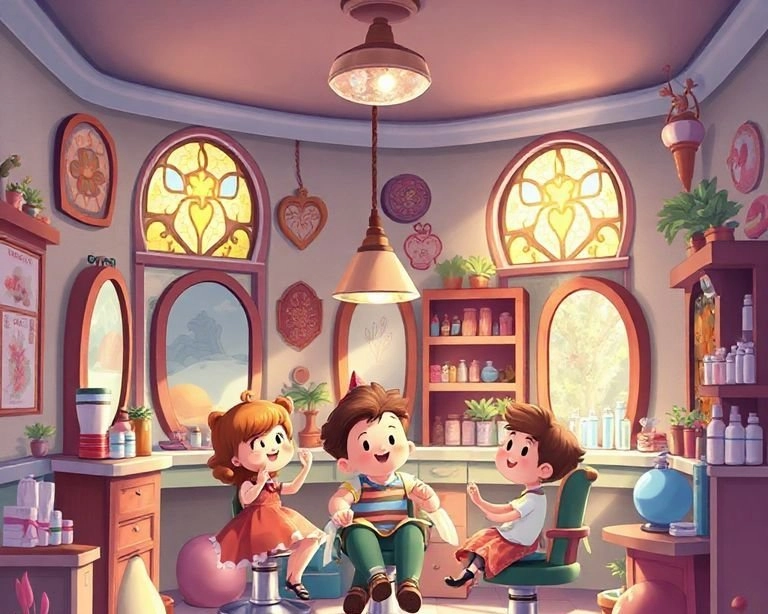 Masal Kasabasının Berberi Masalı Masal Kasabasının Berberi Masalı