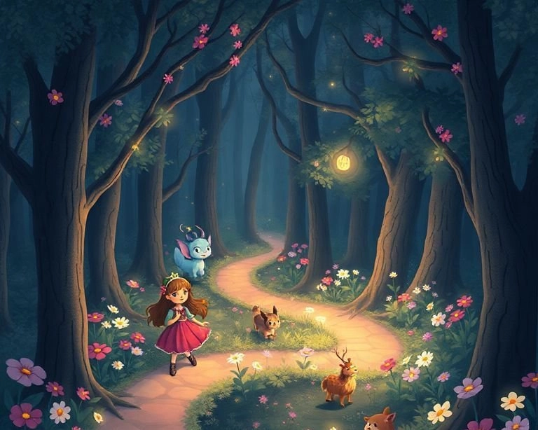 Masal Şehrinin Girişi: Karanlık Orman Masalı