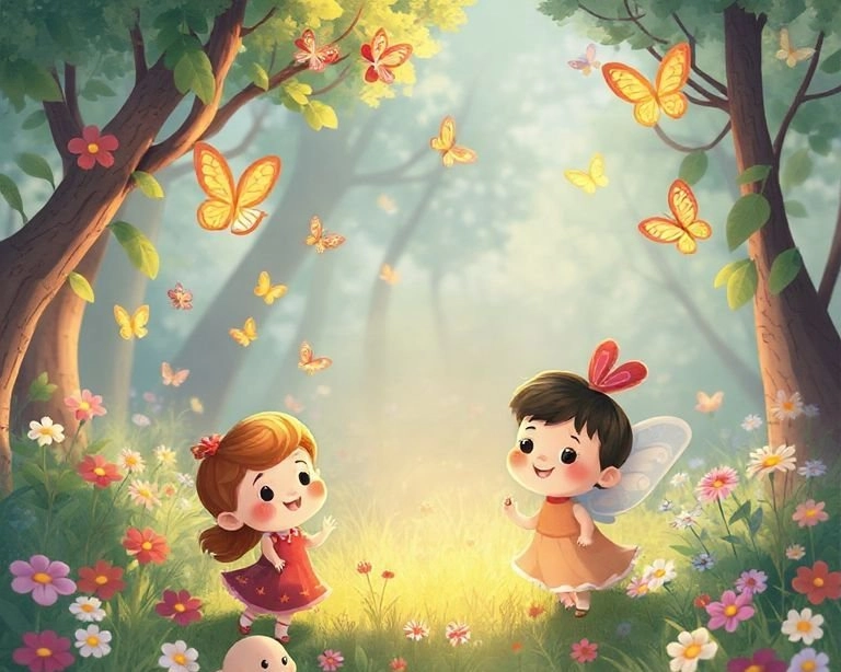 Minik Kalplerin Büyülü Dünyası Masalı Minik Kalplerin Büyülü Dünyası Masalı