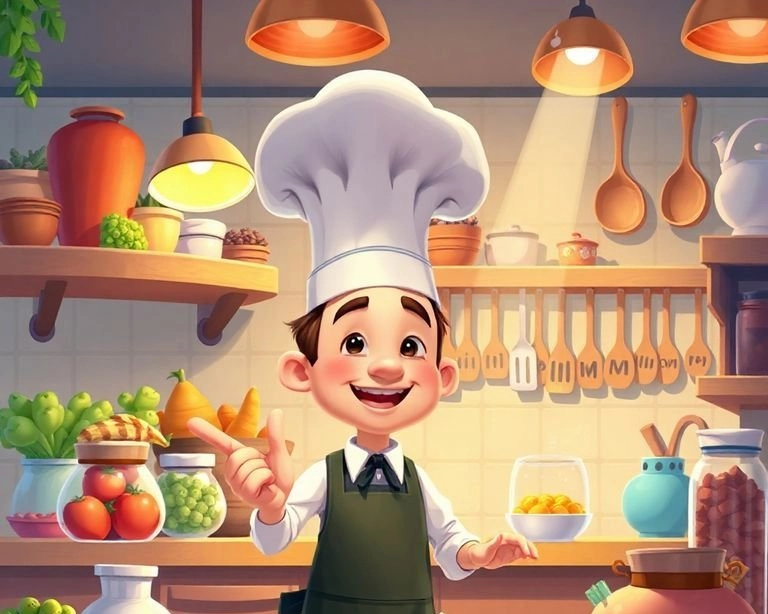 Mutfak Masalının Kraliçesi: Garsonun Hikayesi Masalı Mutfak Masalının Kraliçesi: Garsonun Hikayesi Masalı