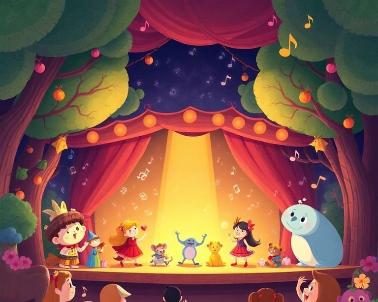 Müzikli Masal Tiyatrosu Masalı Müzikli Masal Tiyatrosu Masalı