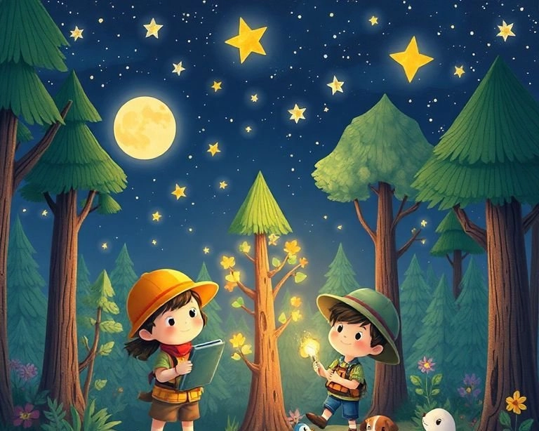 Orman Mühendisi Gece Yıldızları Masalı