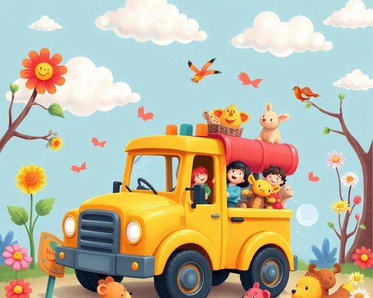 Oyuncak Kamyonet ve Arkadaşları Masalı Oyuncak Kamyonet ve Arkadaşları Masalı