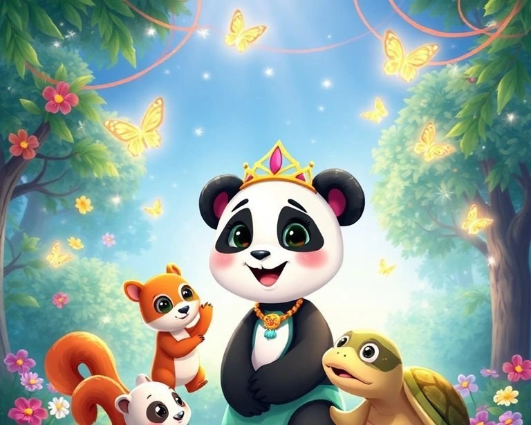 Panda Prensesin Macerası Masalı Panda Prensesin Macerası Masalı