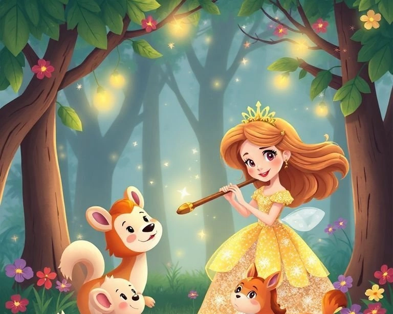 Peri Prensesin Sihirli Sazı Masalı Peri Prensesin Sihirli Sazı Masalı