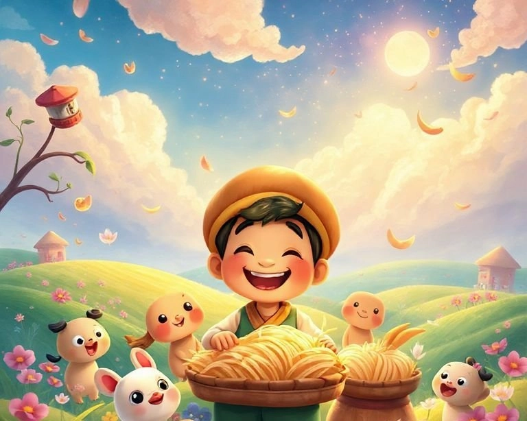 Pilavcı'nın Gülümseyen Yüzü Masalı Pilavcı'nın Gülümseyen Yüzü Masalı