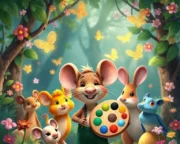 Ressam Fare ve Arkadaşları Masalı Ressam Fare