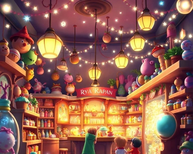 Rüya Kapanı: Hediyelik Eşya Satıcısının Mucizevi Dükkanı Masalı