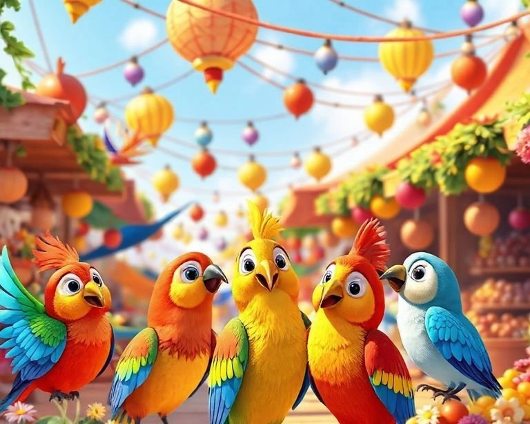 Rüzgarın Kanatları: Kuş Satıcısı Masalı Rüzgarın Kanatları: Kuş Satıcısı Masalı