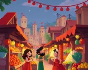 Şehir Pazarında Karagöz ve Hacivat Masalı ehir Pazar