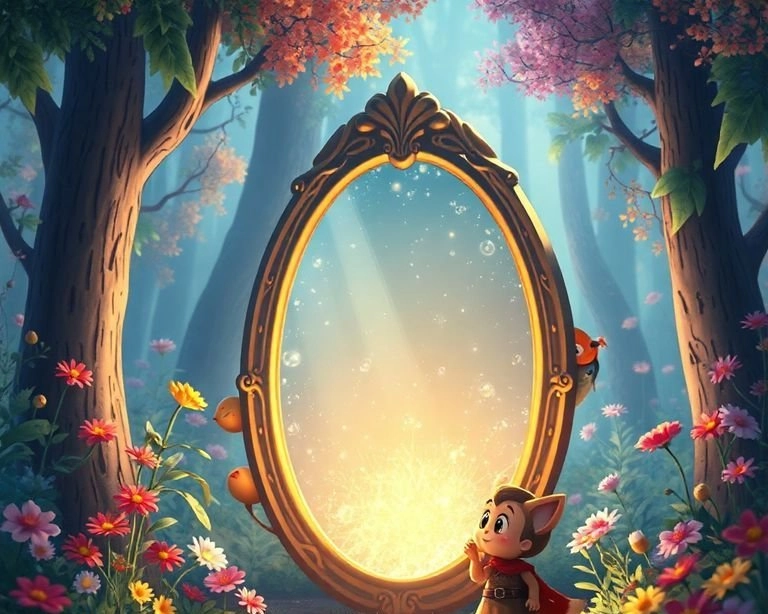 Sihirli Ayna ve Cesur Macera Masalı