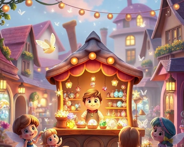 Sihirli Mısır Satıcısı Masalı