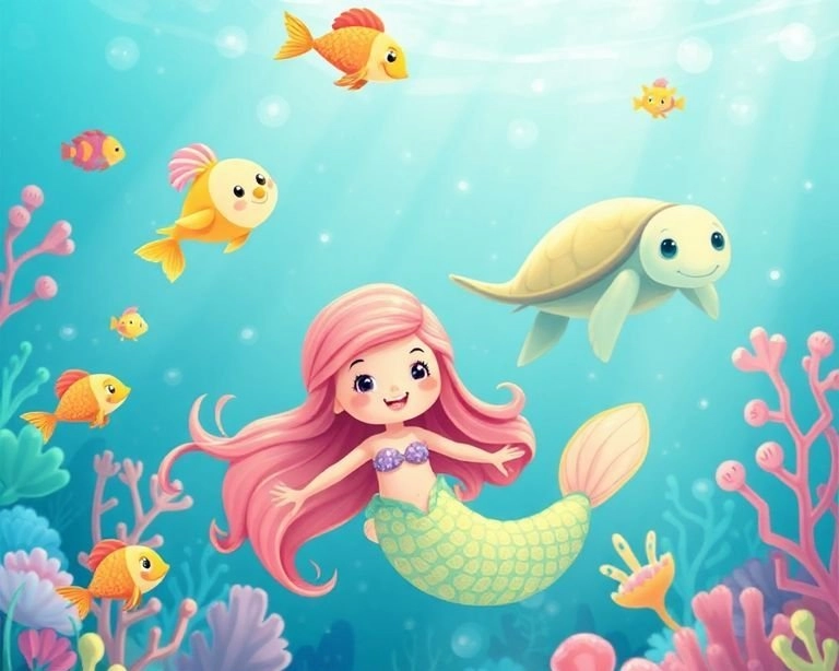 Sualtı Krallığının Güzeli: Küçük Denizkızı Masalı Sualtı Krallığının Güzeli: Küçük Denizkızı Masalı