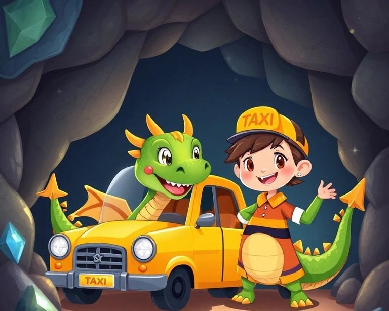 Taksi Şoförü ve Ejderha Mağarası Masalı Taksi Şoförü ve Ejderha Mağarası Masalı