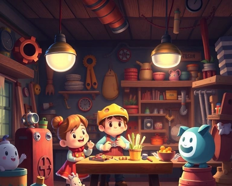 Tamirhanenin Rüyası: Tamirci Masalı Tamirhanenin Rüyası: Tamirci Masalı