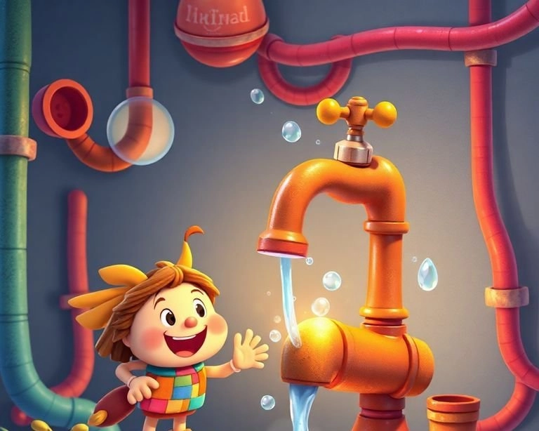 Tesisatçı Karga ve Sızan Musluk Masalı