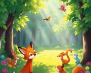 Tilkinin Çalışkanlığı ve Dostların Destekleri Masalı Tilkinin al