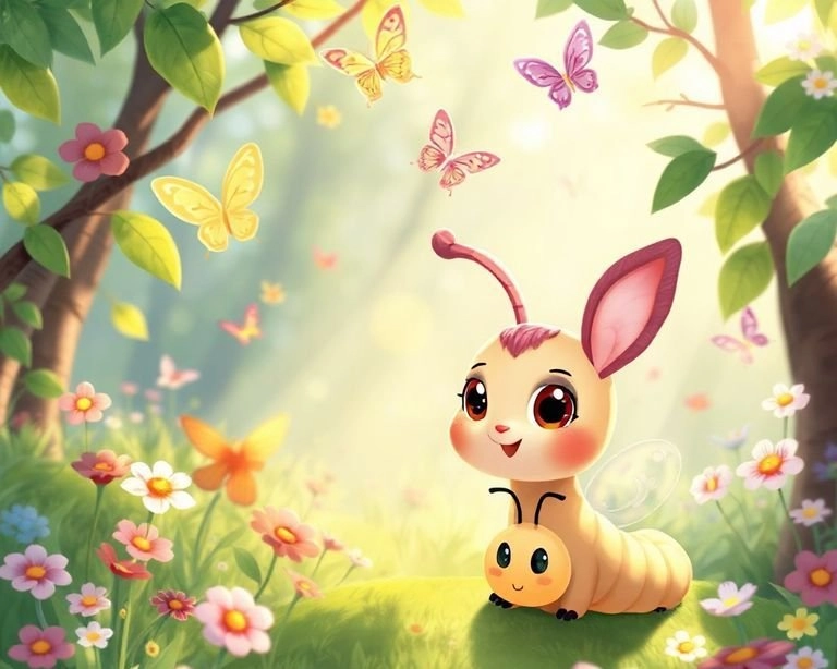 Tırtılın Bahar Serüveni Masalı