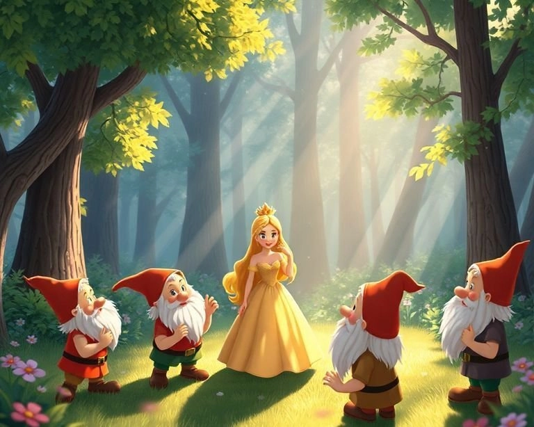 Yedi Cüceler ve Kayıp Prenses Masalı Yedi Cüceler ve Kayıp Prenses Masalı