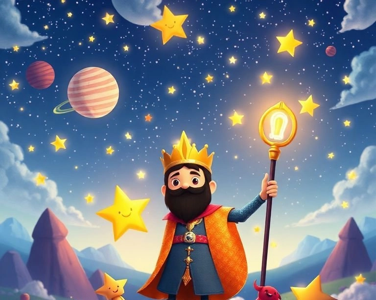 Yıldızların Dansı: Gece Kralının Macerası Masalı Yıldızların Dansı: Gece Kralının Macerası Masalı