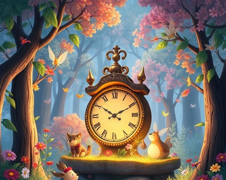 Zamanın Sihirli Saati Masalı Zamanın Sihirli Saati Masalı