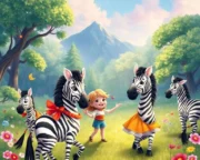 Zebra'nın Sihirli Dünyası Masalı Zebra n