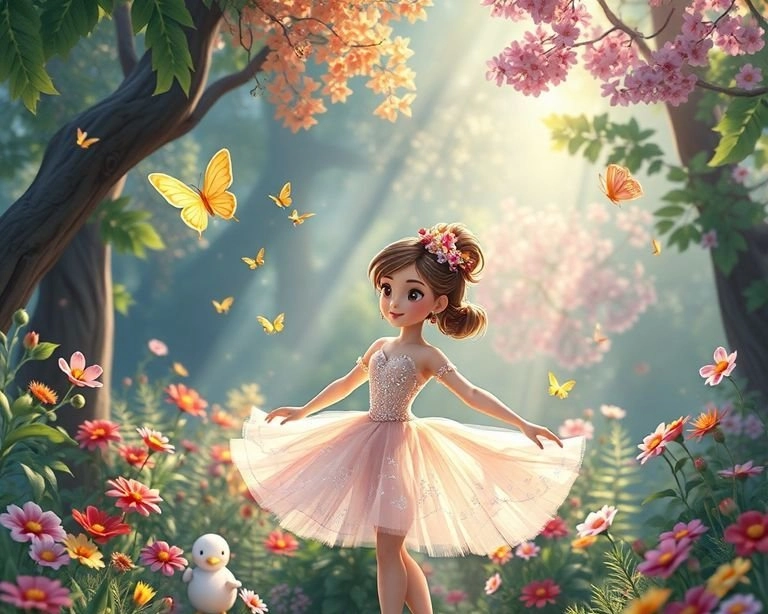 Zorlu Yarışma: Balerin Kızın Serüveni Masalı