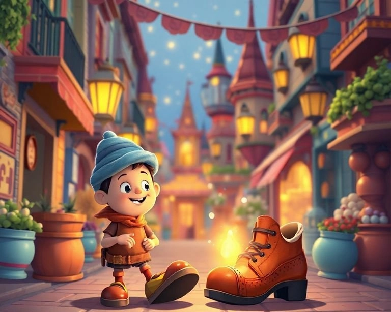 Ayakkabı Boyacısı ve Kayıp Ayakkabı Masalı