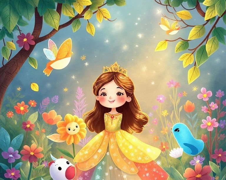 Çiçek Prensesi ve Büyülü Biyoloji Bahçesi Masalı Çiçek Prensesi ve Büyülü Biyoloji Bahçesi Masalı