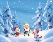 Fokun İzinde: Kar Tanesi Macerası Masalı Fokun zinde