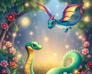 Kobra'nın Dostu Ejderha Masalı Kobra n