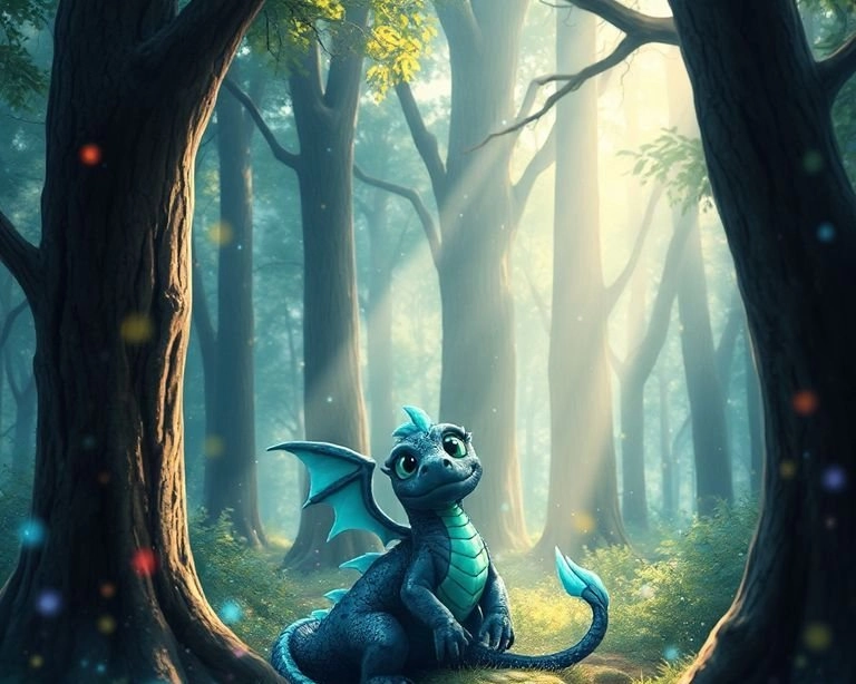 Yıldız Tozuyla Beslenen Küçük Ejderha Masalı