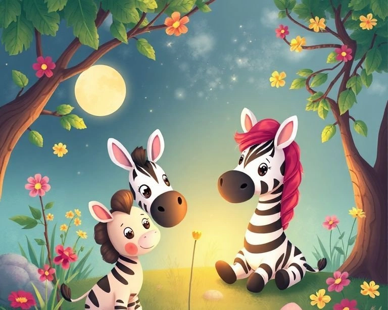 Zebra'nın Mutlu Günü Masalı